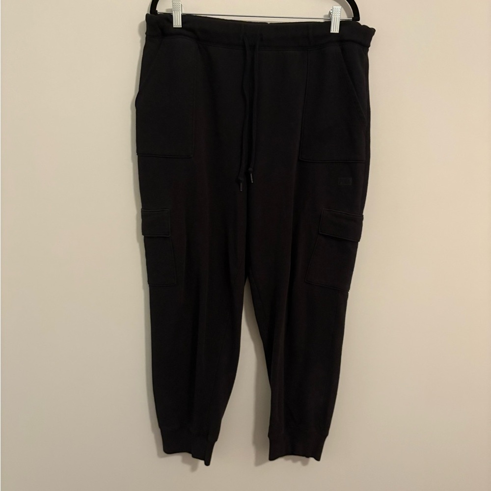 PINK Victoria's Secret Black Cargo Pants
